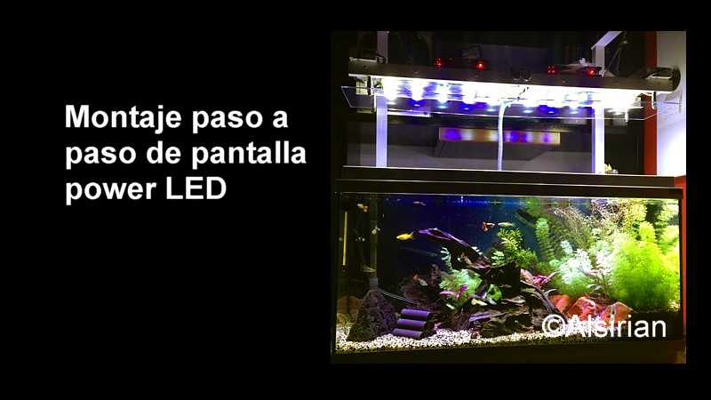 Pantalla Power LED paso a paso
