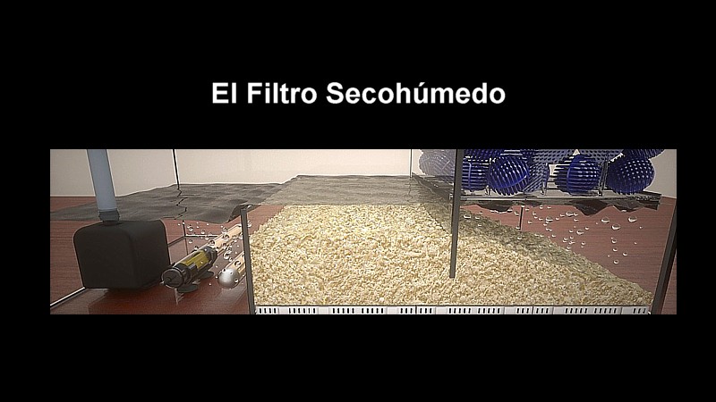 Filtro seco-húmedo