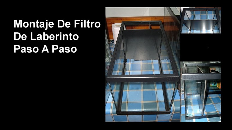Paso a paso: Filtro de laberinto