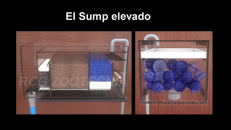 Sump seco “elevado”